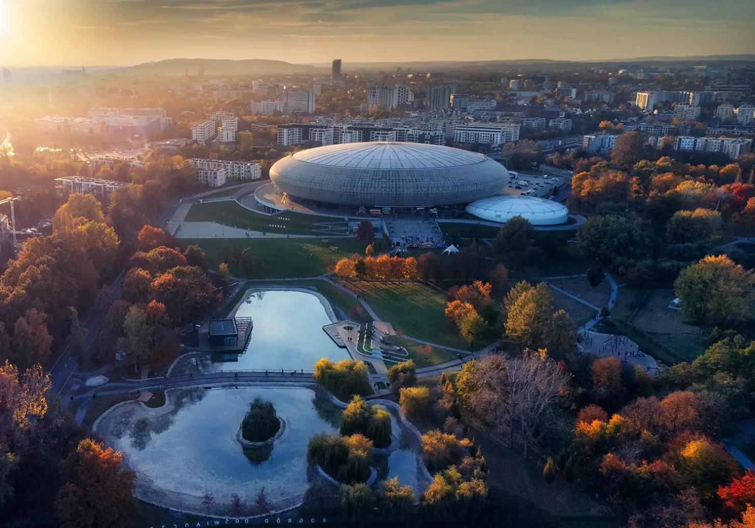 Lema Tauron Arena Two Bedroom Apartment クラクフ エクステリア 写真