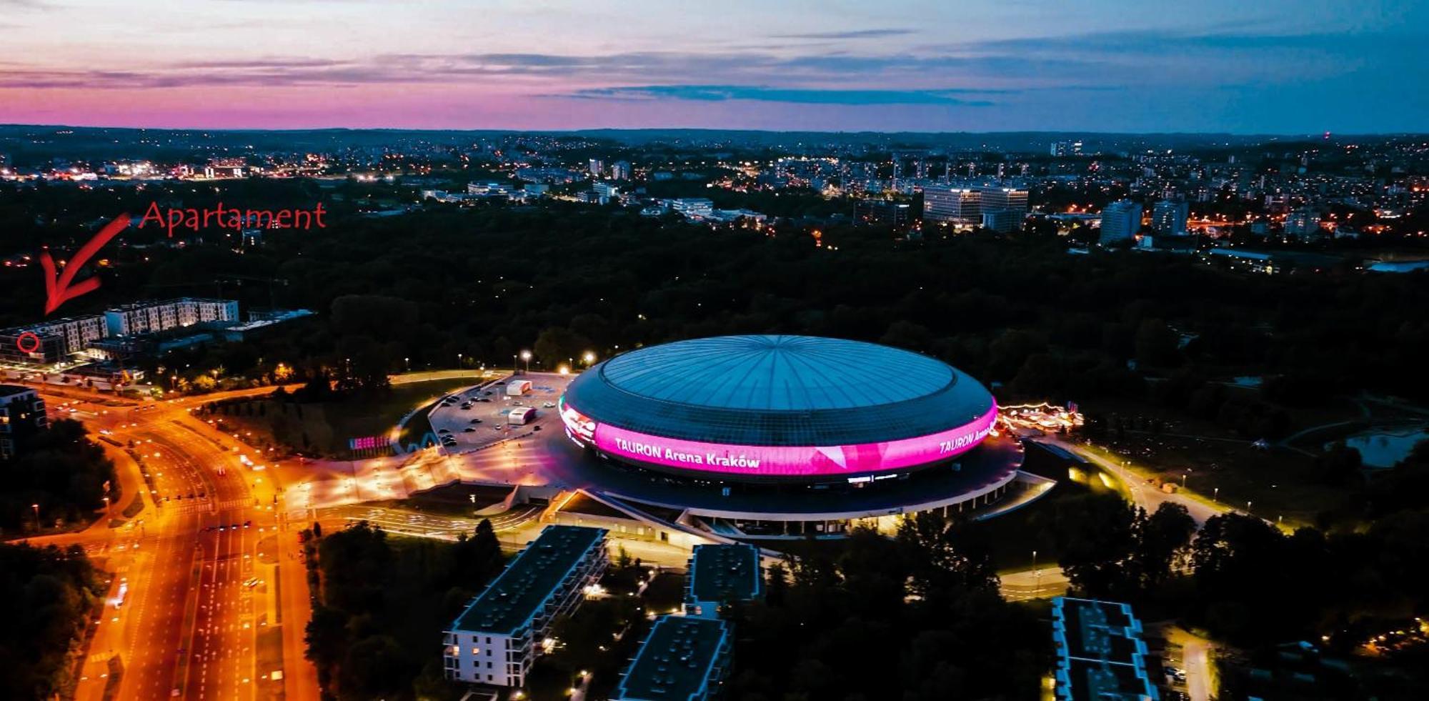 Lema Tauron Arena Two Bedroom Apartment クラクフ エクステリア 写真